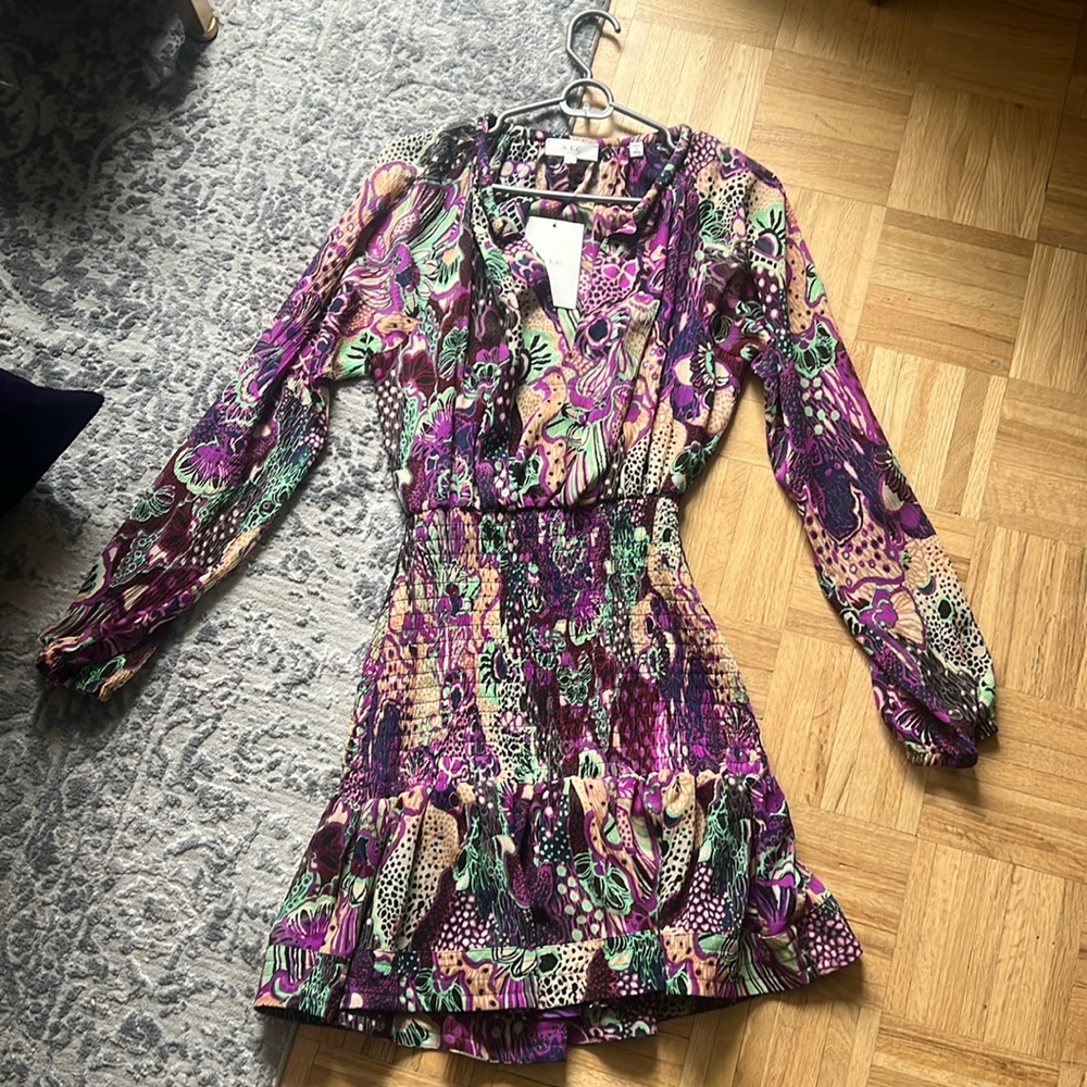 SALE: ALC Callie Floral Mini Dress- SZ 0 NWT